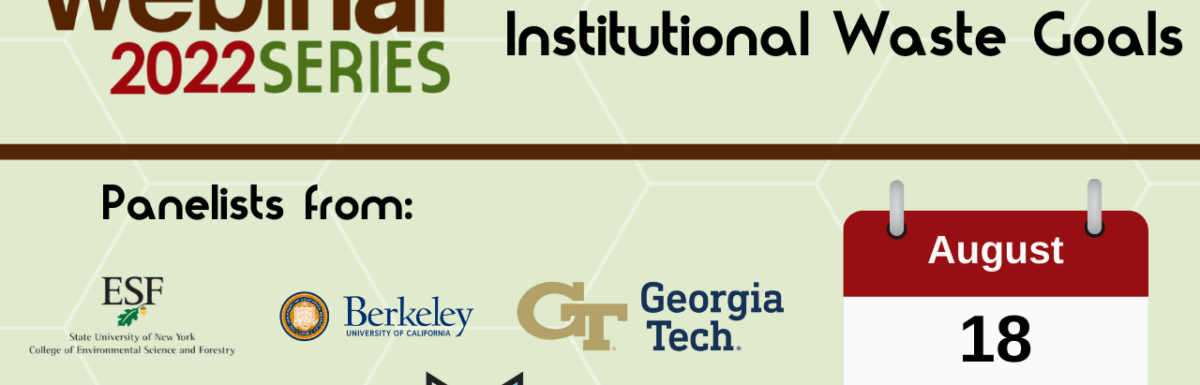curc webinar 2022 series developing and tracking institutional waste goals